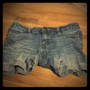 Jean shorts